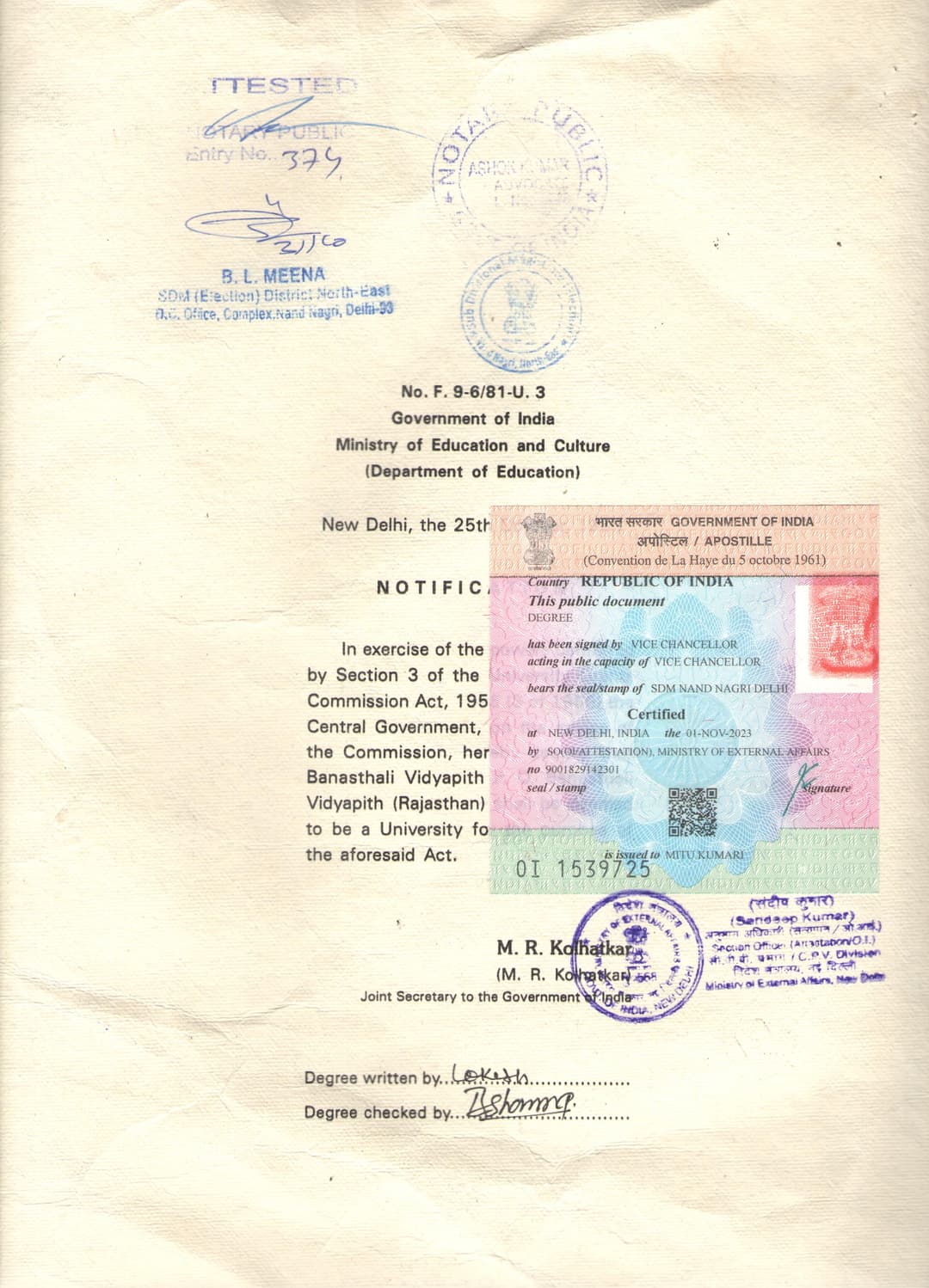 apostille